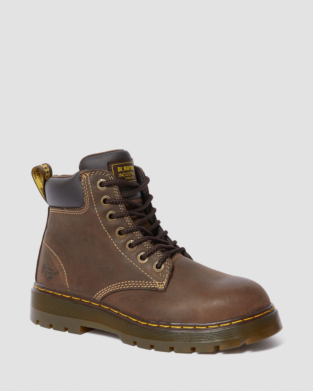Dr Martens Winch Extra Wide Pracovné Topánky Panske ( Tmavo Hnede ) SK 569-OSLAUR